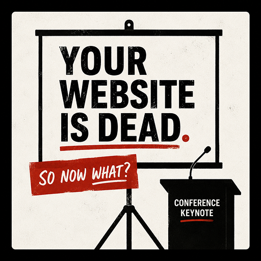 Thumbnail for conference keynote, Your Website Is Dead. So Now What?